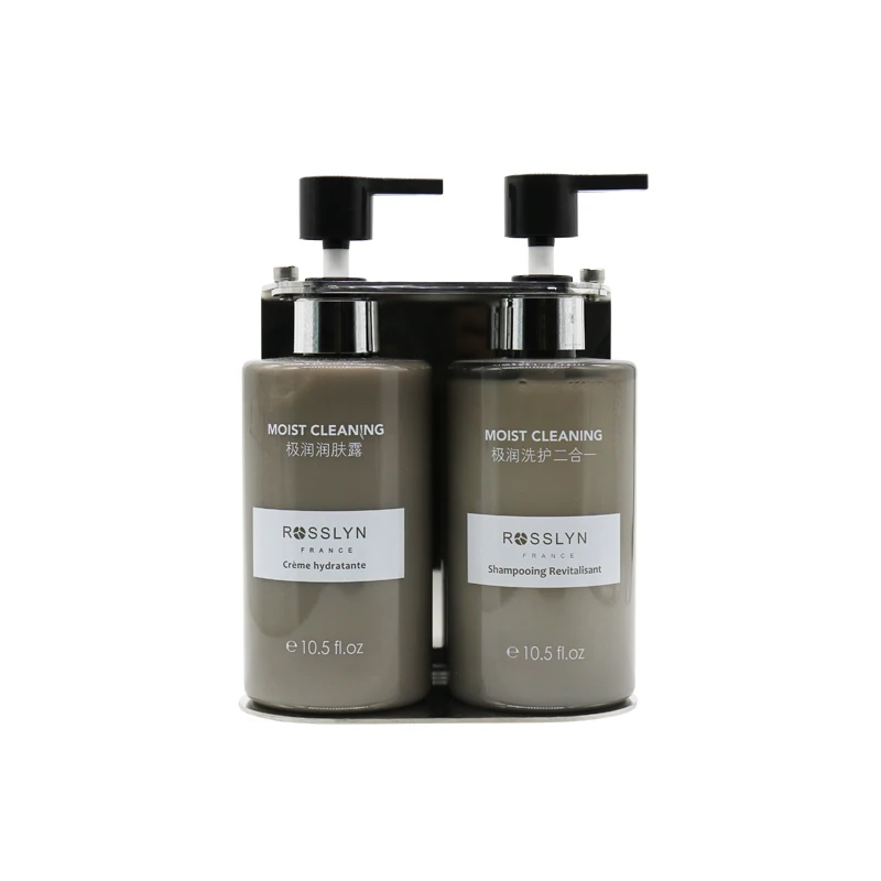 STX single double triple wall mount hand soap bottle shampoo shower gel dispenser lock hotel manual soap dispenser