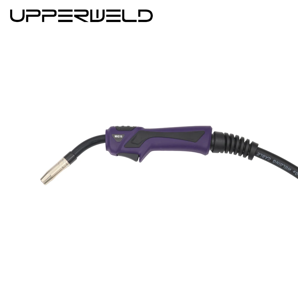 UPPERWELD 15AK MIG Welding Torch Complete Torch for Professional Welding CO2 Soldadura Welder 3m/4m/5m Binzel Type