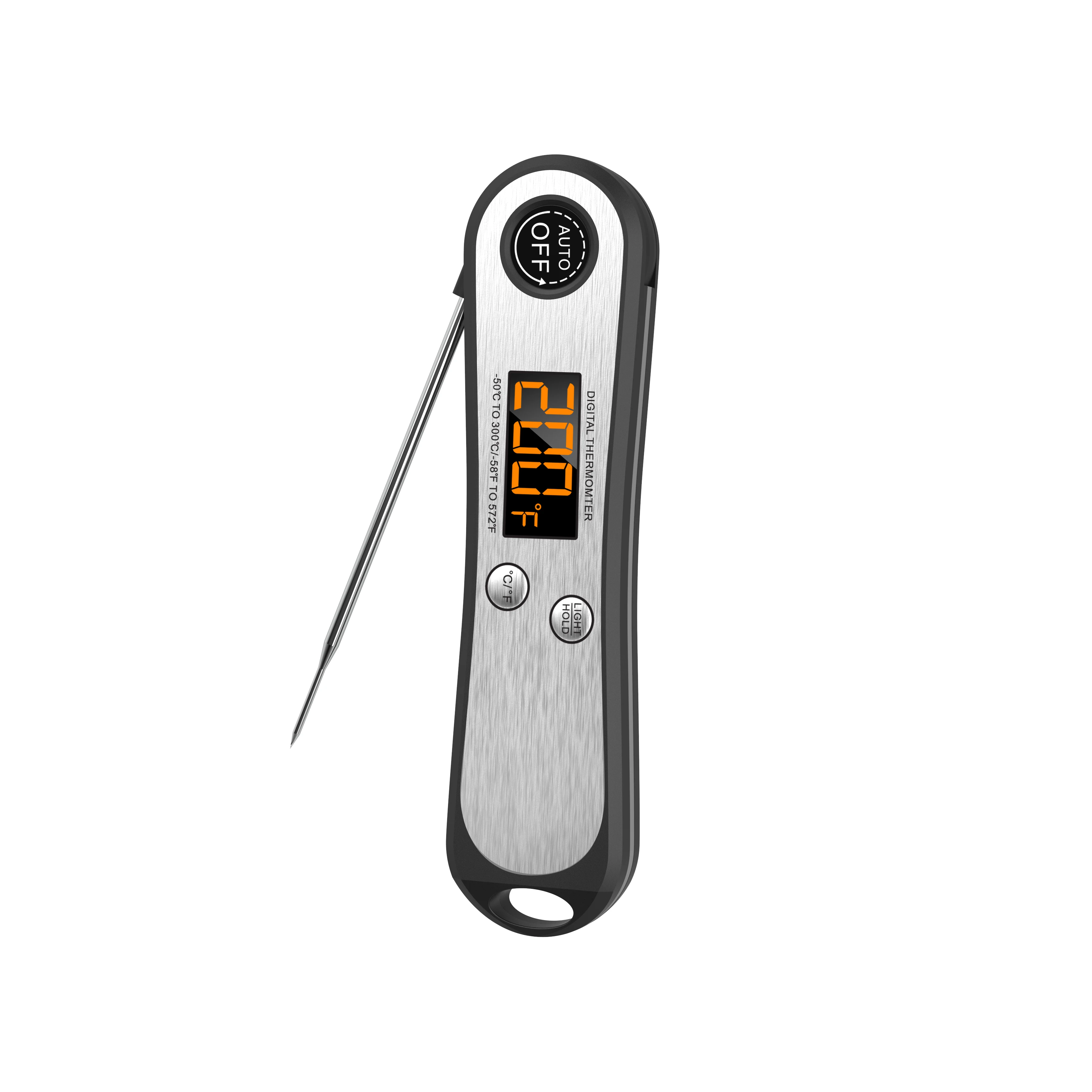 
Smart Food Thermometer Digital Small Multi-functional Thermometer for BBQ/Hot Water 