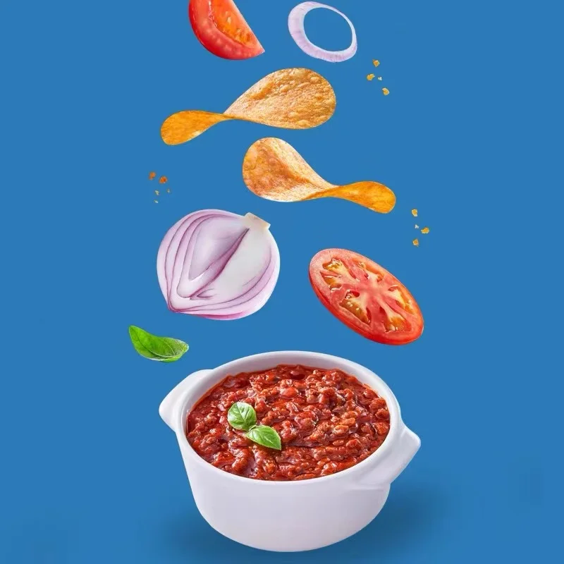 Экзотические закуски оптовая продажа пикантные чипсы Tortilla мешок Nacho 68 г со вкусом Taco