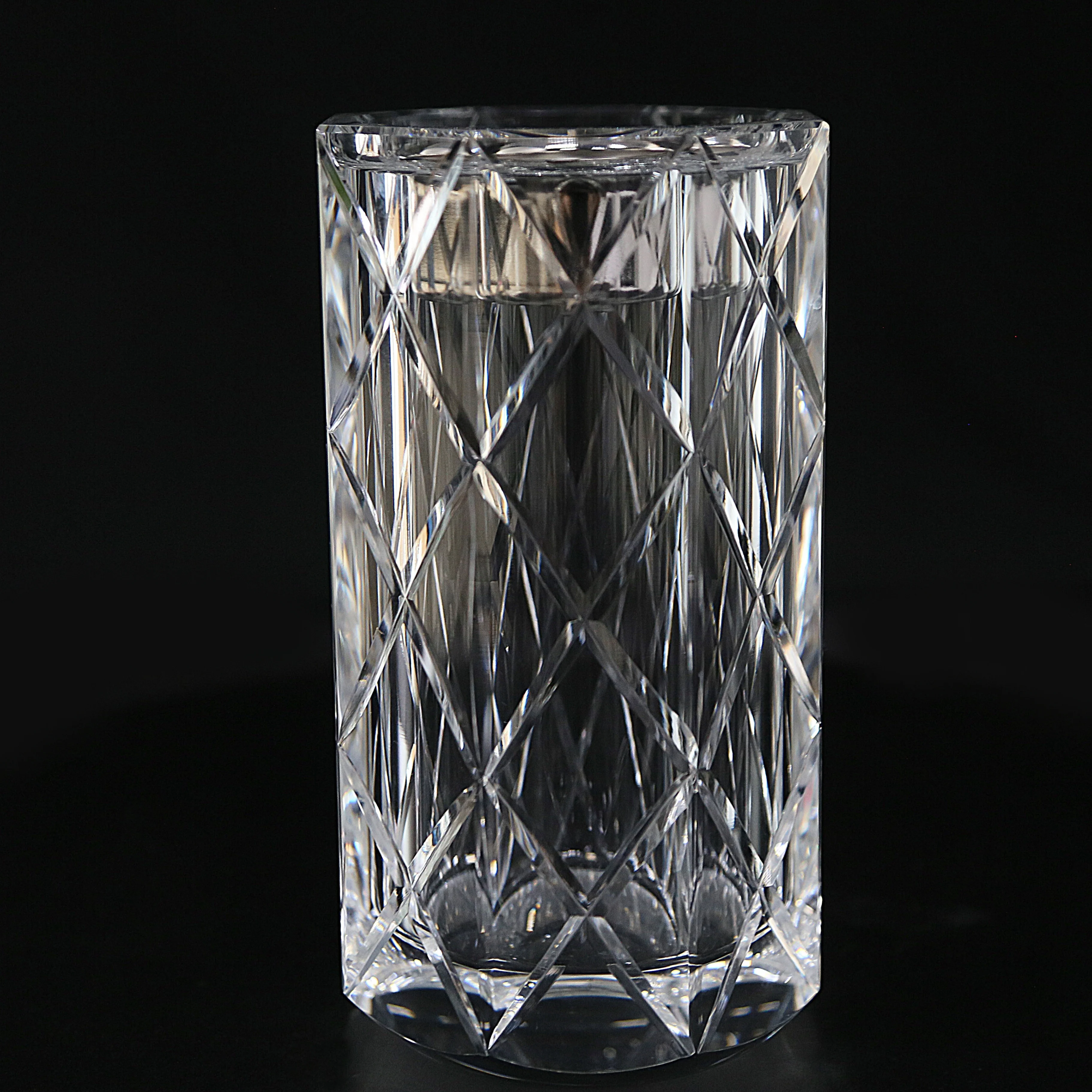 Hot latest European style high grade crystal incense burner for home decoration wedding hotel or office crystal bakhoor burner