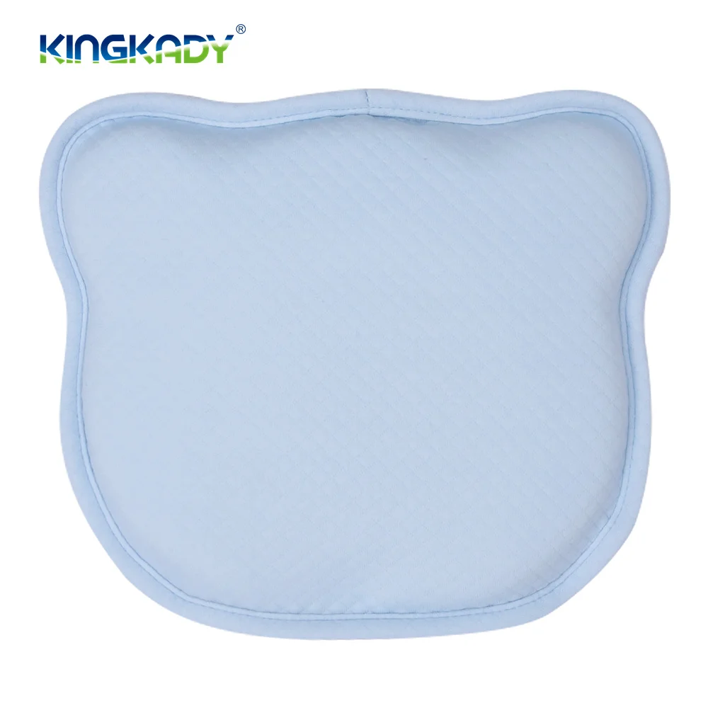 Free Sample Baby Cute Sleep Baby Memory Foam Pillow Newborn 0-12 Months Custom Modern BASF Baby Head Support Character Knitted