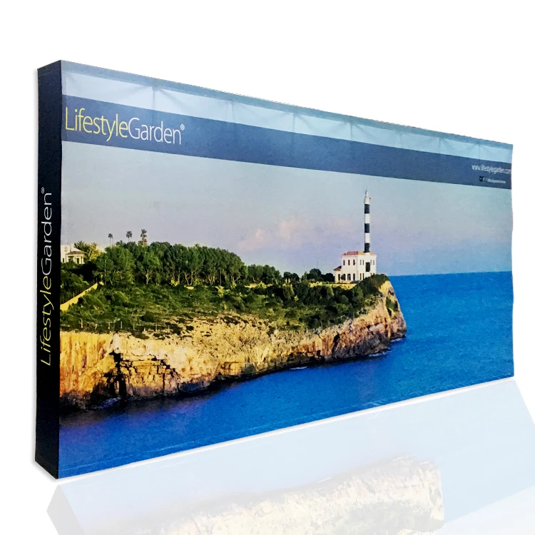 Тканевый выдвижной баннер, выставочный стенд 225x300 см, используется для торговой выставки, больших мероприятий, большой рекламный знак