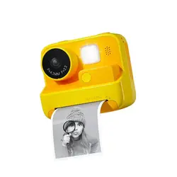 Kids Instant Print Camera For Baby Boys Girls 1080P HD Mini Camera With Thermal Photo Paper Toys Digital Camera Gifts Toys