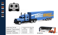 Лидер продаж, детский игрушечный автомобиль, 1/16 с дистанционным управлением, 30 метров, детский игрушечный автомобиль, контейнер, грузовик, игрушка