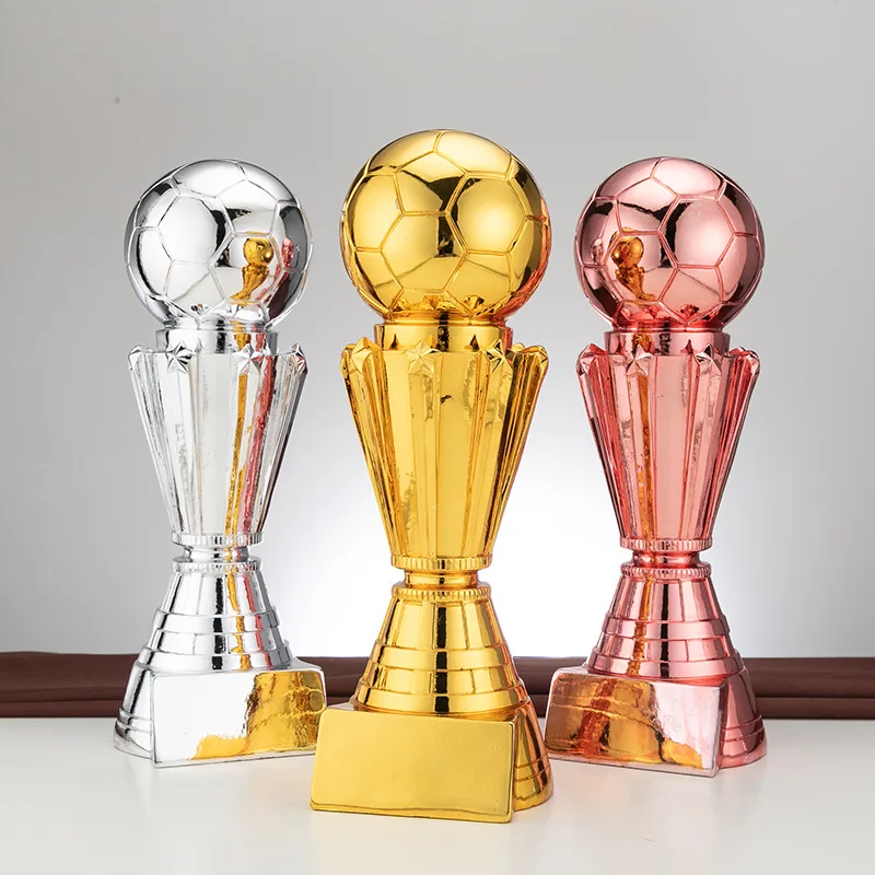Custom Large Resin Sculpture for Sports Champions Cross-Theme Awards Plaque Featuring Basketball and Football for Sports Games