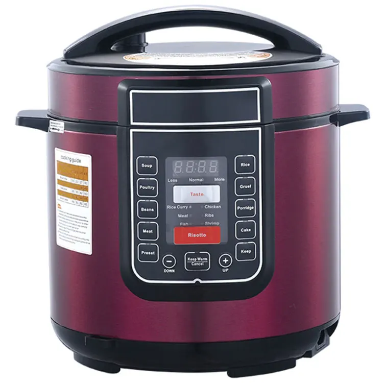 Из серии игр The king of стоимость алюминиевая кастрюля-скороварка производительностью ЖК-дисплей алюминиевый нагревательный элемент электрический