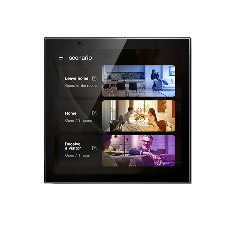 Hot Selling Smart Life App Wifi Zigbee Control Tuya Wall Switch Touch Panel