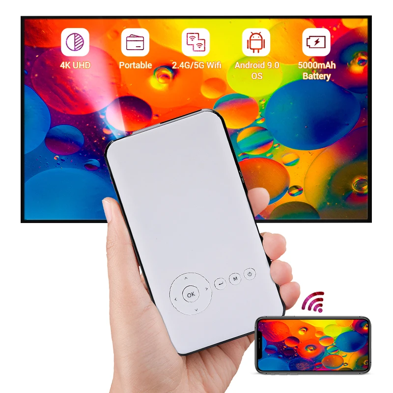 Оптовая продажа, оптовая продажа, светодиодный оптоволоконный проектор D05 с высококачественными проекторами для домашнего кинотеатра