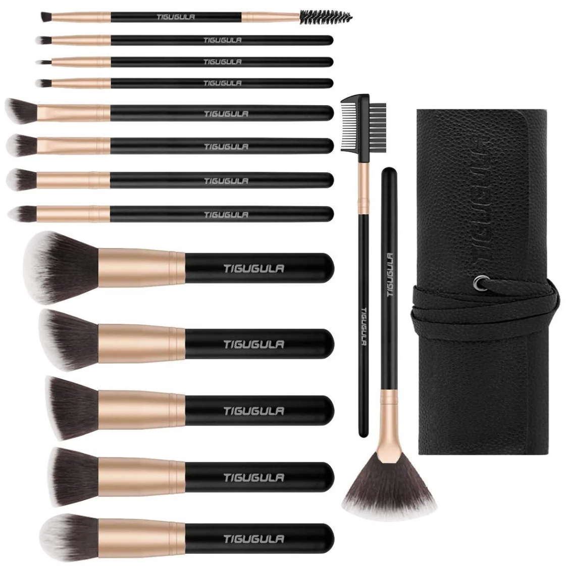 15 Pcs Complete Full Set Low Moq High Quality Best Make Up Brush Set
