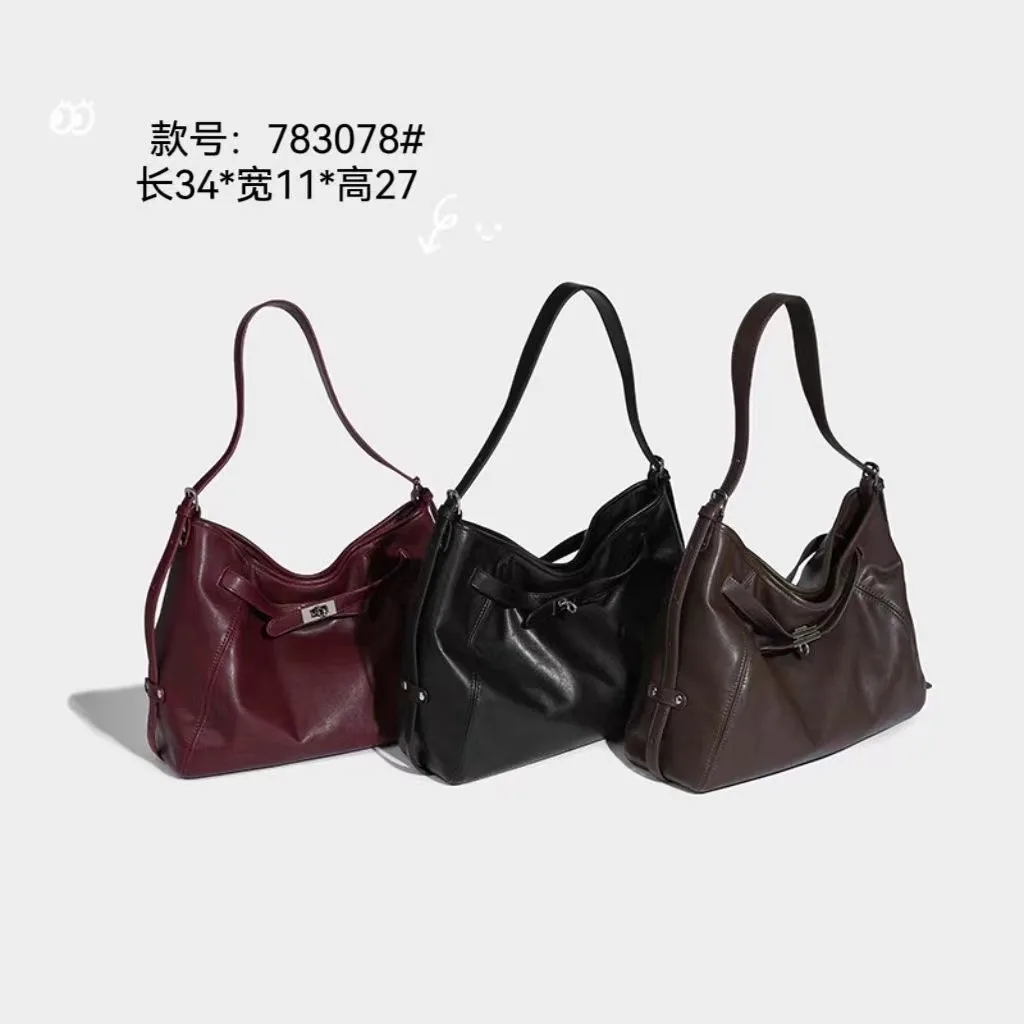 badi  New Arrival Large Capacity PU Hand bags  Casual Tote Shoulder handbag for women Fashion Factory Tote Bag