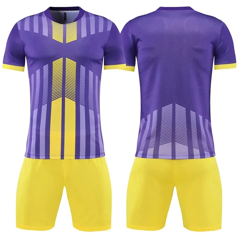 Оптовая продажа, комплект футбольной формы с сублимационной печатью, полный комплект, индивидуальная Мужская и женская спортивная одежда для футбола, быстросохнущая футбольная майка, Молодежная