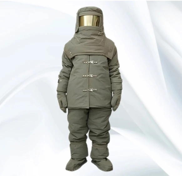 Steel & Aluminum Industry Fireproof Suit Protective Cotton Clothing Heat-Resist Anti-Static Anti-Cut Lightweight
