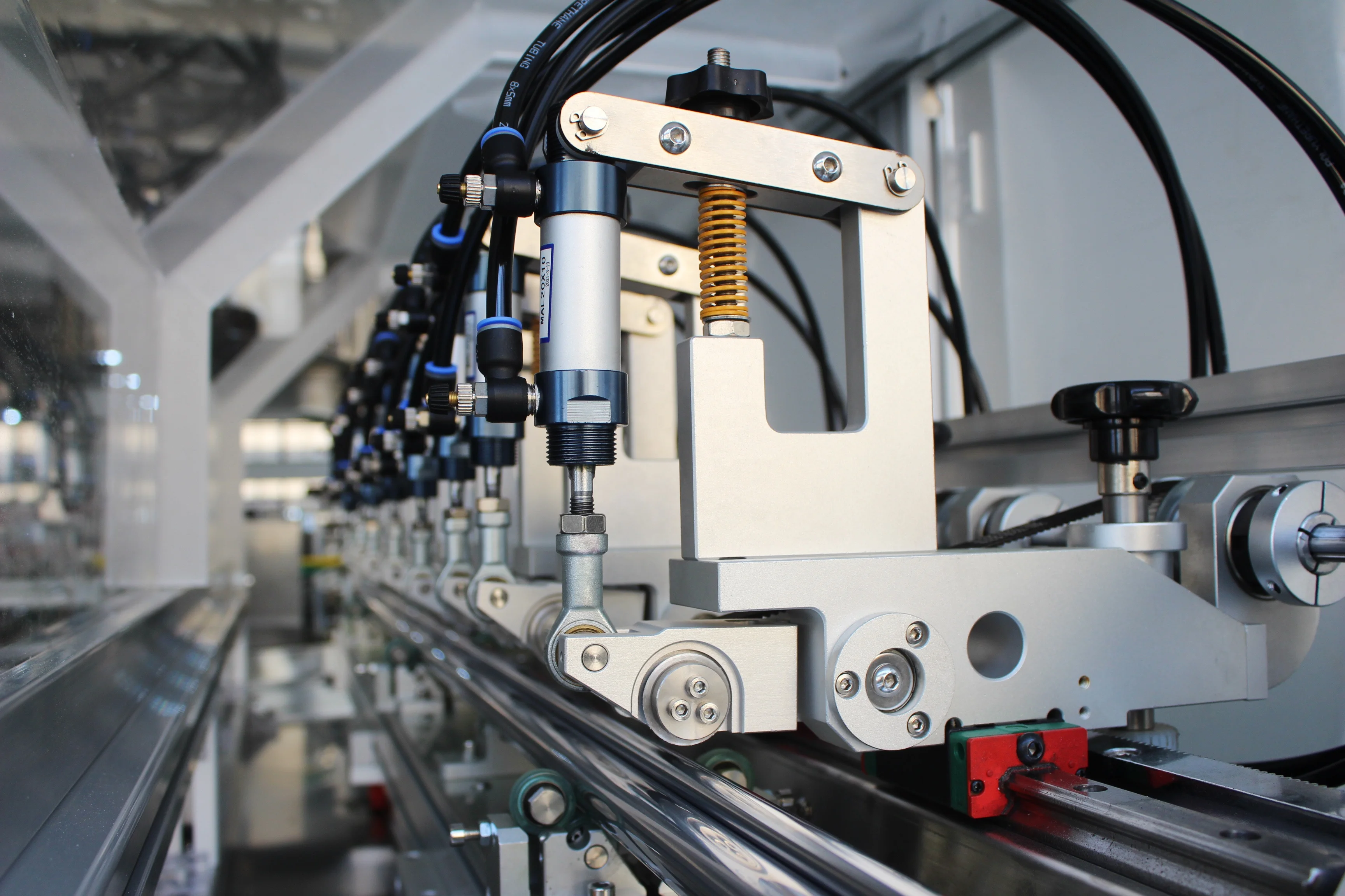 100 meters per min. 10 Cutters Paper Drinking Straw Making Machine Auto Paper Connecting Spraying Glue