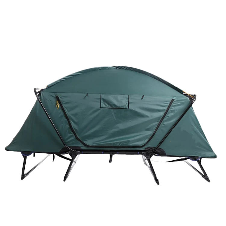 Manufacturer Hot Sell Folded Camping Tent Bed Double Layers Waterproof Tent Cot