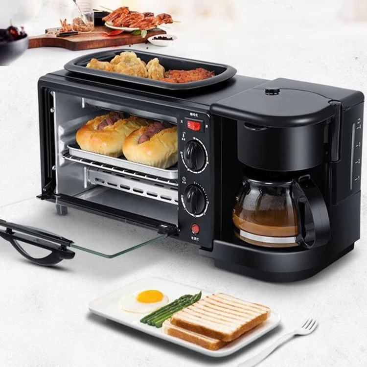 2022 Household Multifunction Breakfast Maker Machine Temperature Control Breakfast Maker 3 In 1