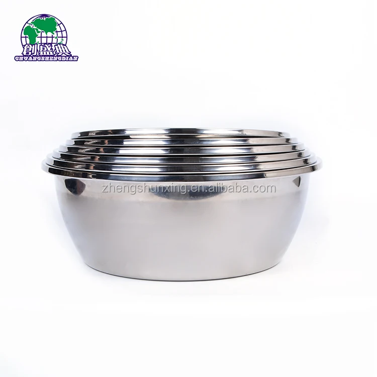 Stainless steel mixing bowls set
