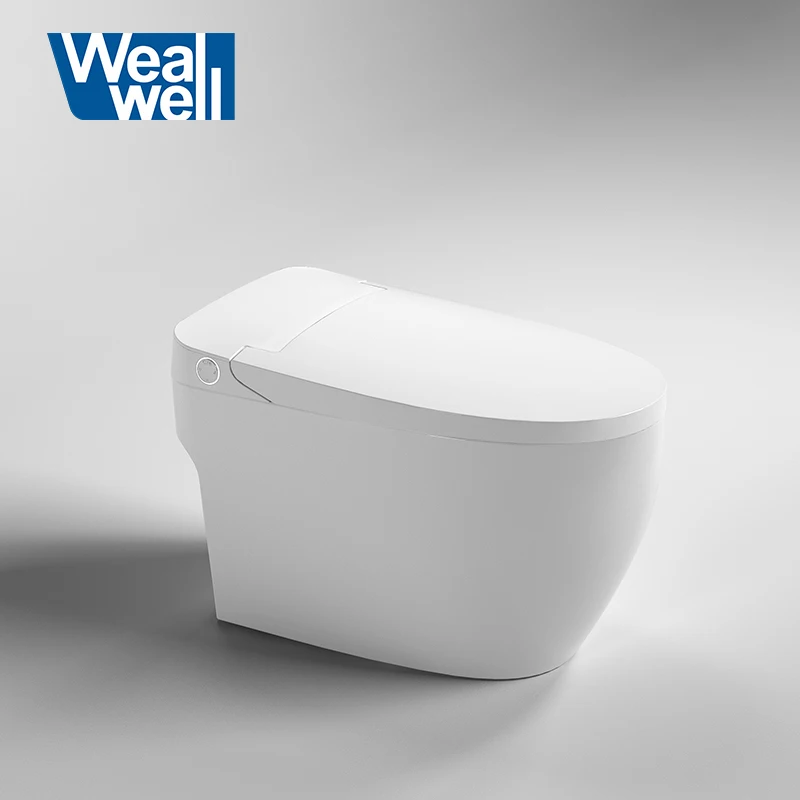 Wealwell Automatic intelligent toilet bowl Night light super siphonic flush smart toilet