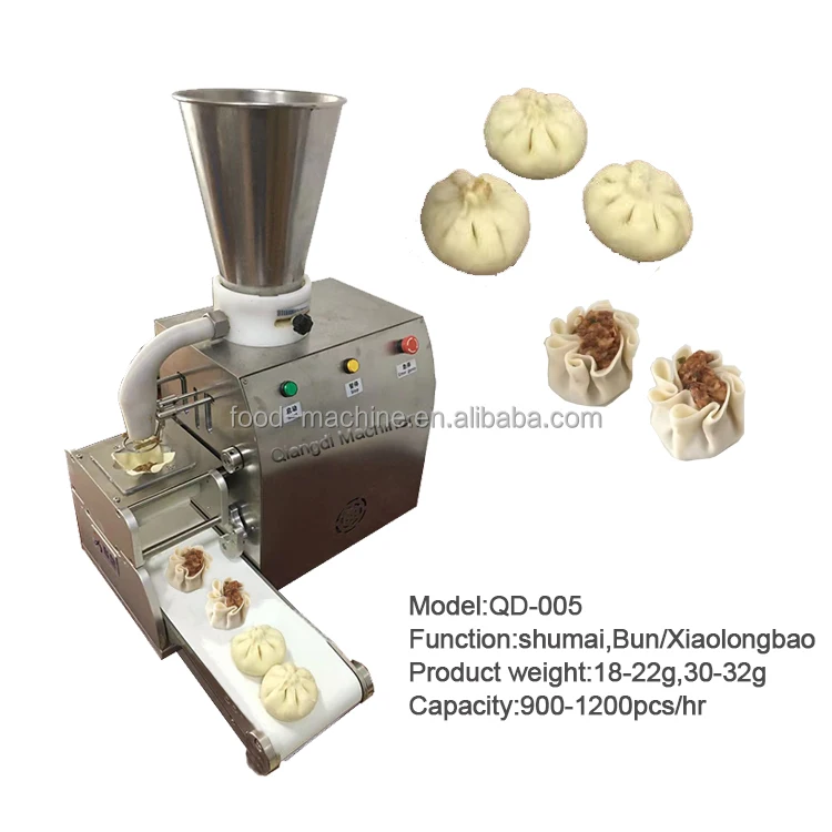Semi-auto Xiaolongbao Chinese Dim Sum Frozen Bun Shaomai Making Machine
