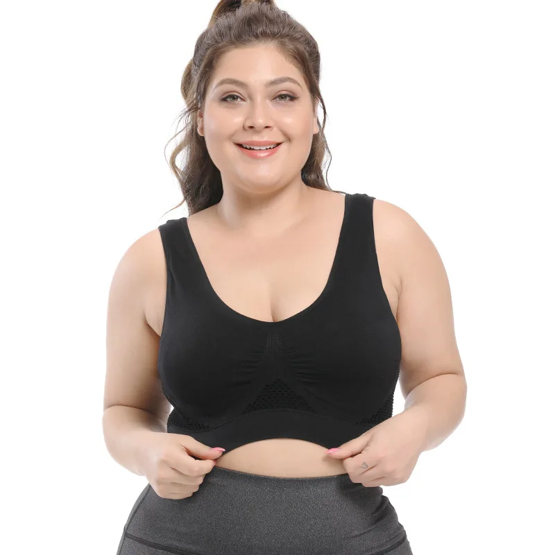 2021 Women Wireless Fat 6xl Minimizer Support Plus Big Boobs Size Brassiere Bra Lingerie