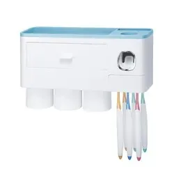 Professional Manufacturer Toothbrush Holder Rack Toothpaste Dispenser Toothbrush Holder
