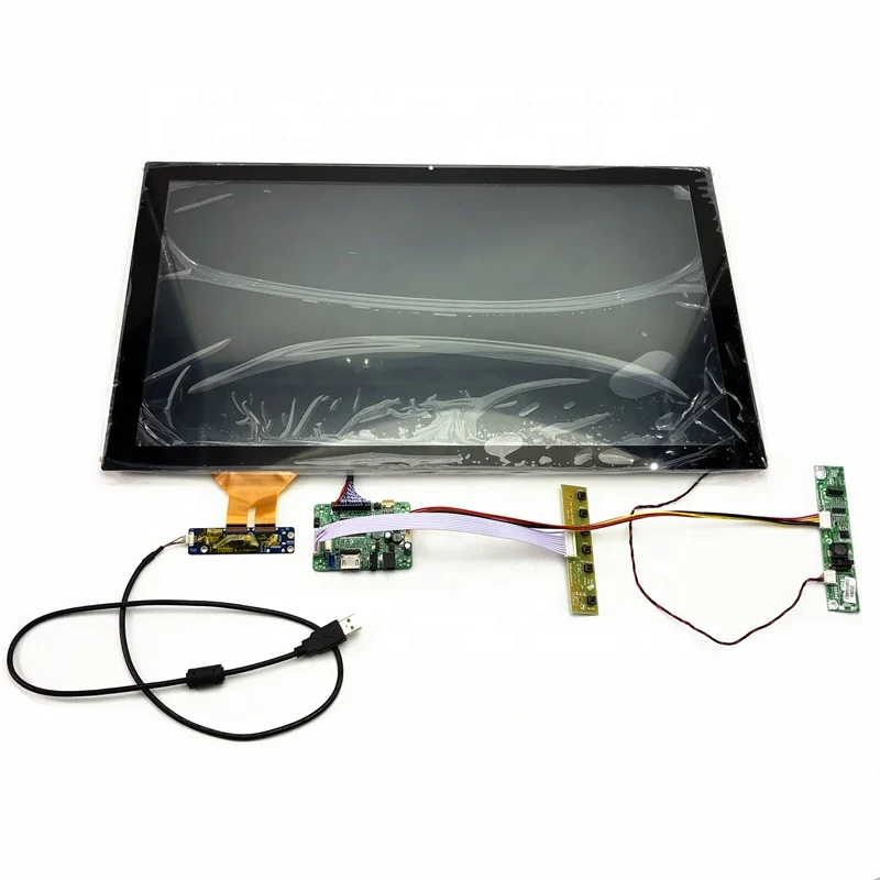 Плата контроллера ЖК RTD2483 V1.0 Сигнал LVDS с емкостным сенсорным экраном 21 5 дюйма поддержка