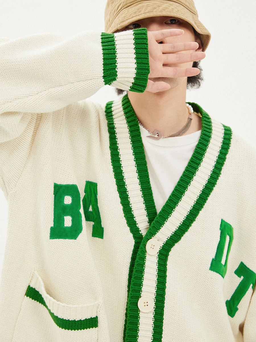 Осень-зима 2020, мужской повседневный вязаный свитер с длинным рукавом и логотипом на заказ