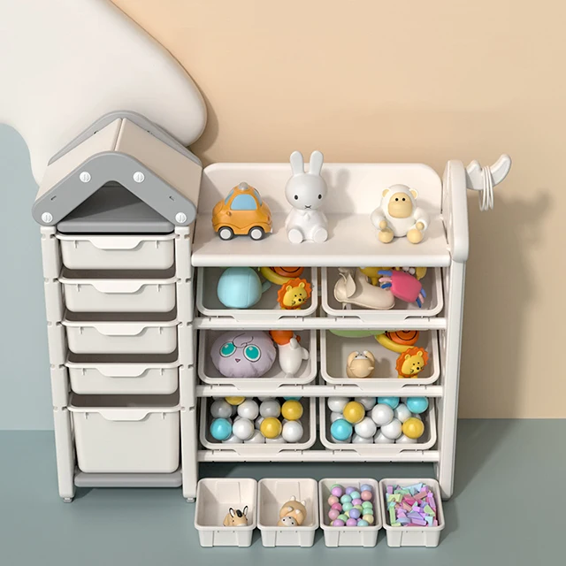 Baby Kid Toy Storage Boxes Shelf basket Toy Car Storage Children Toy Storage Kids Box Furniture