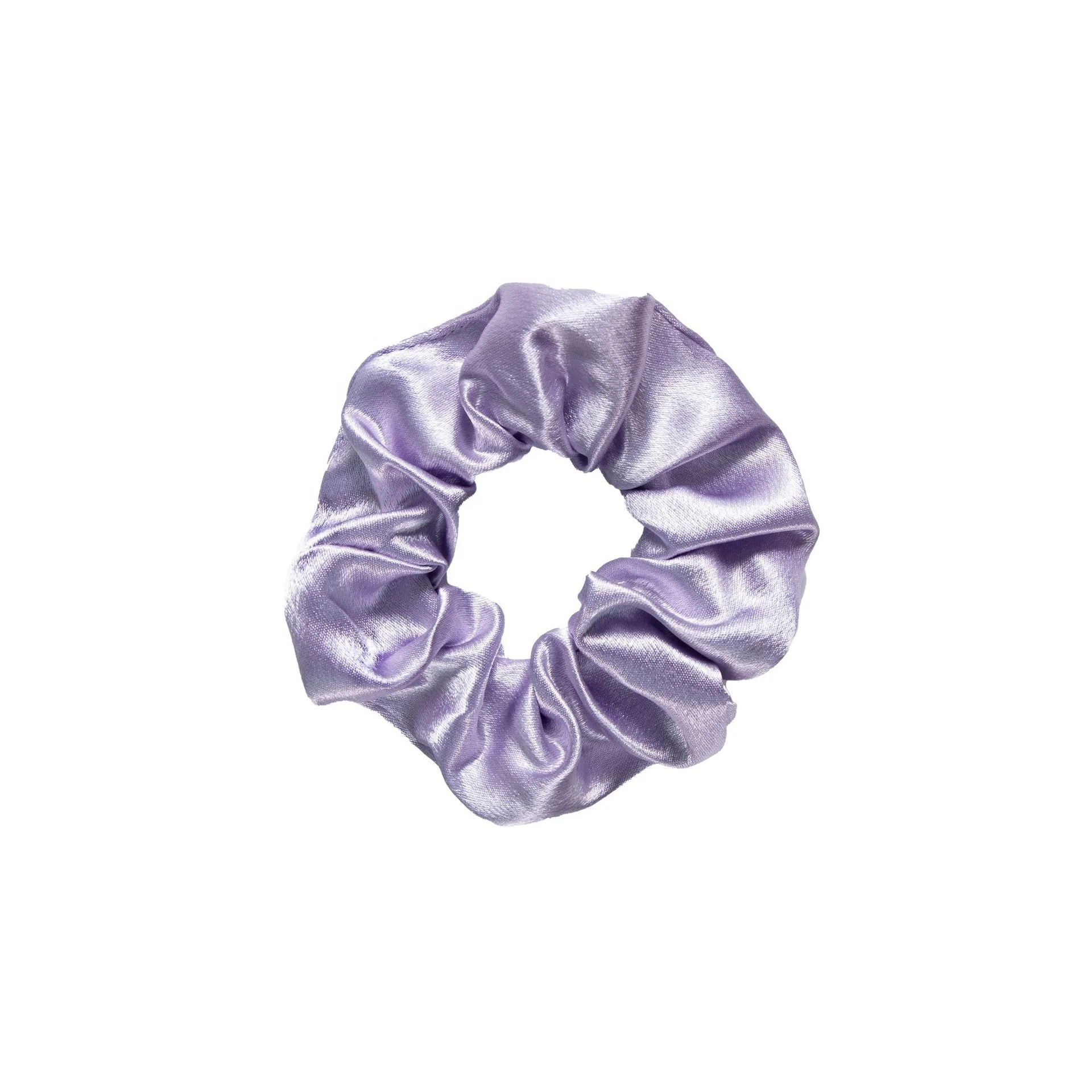 Hot Selling Oversized Hair Accessories Silk Solid Color Big Hair Scrunchies For Women