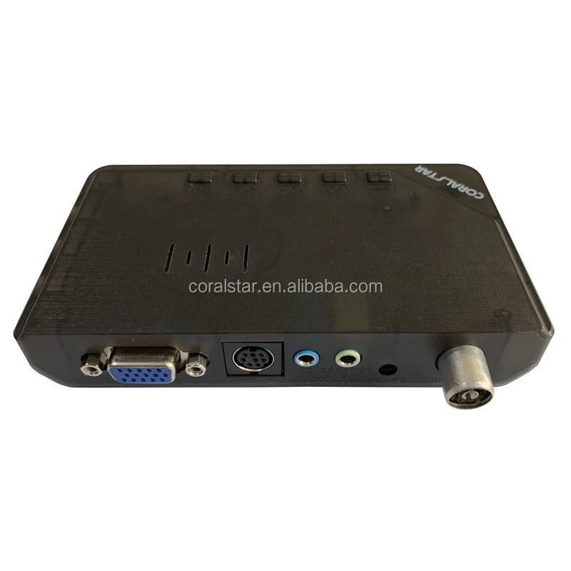 ТВ-приставка, конвертер, компьютерный монитор XGA TVBOX, аналоговый сигнал RF-VGA TV2810E 3860