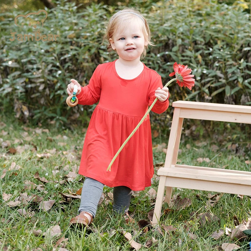 
JamBear Organic Bamboo Baby Training Pants Elastic Baby Sweatpants Fashion Jogger Pants Customize 