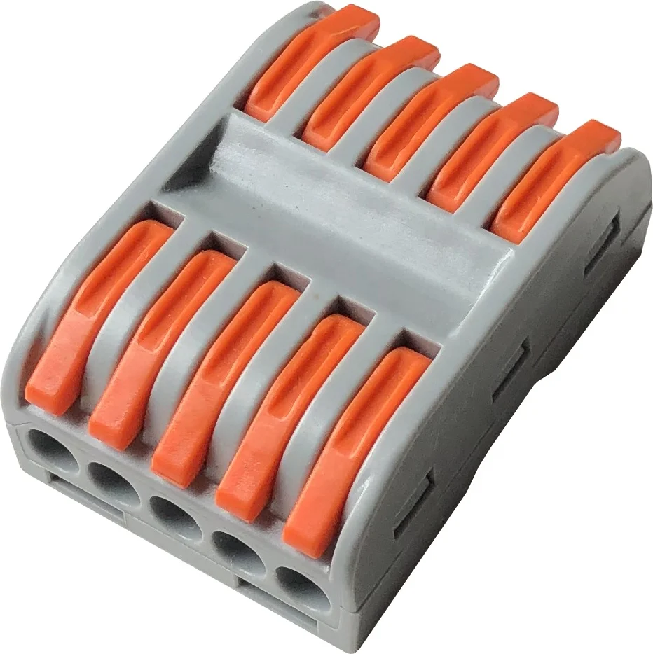 Fast Connect/push Wire Terminal Push Speaker Terminal Fixed Wireless Terminals Gsm Splice 50pcs/inner Box 400V PA66 32A JISJACK