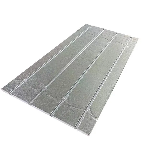 1200*600*20mm EPS 400kpa foam board With Aluminum foil For The Under Floor Heating Insulation