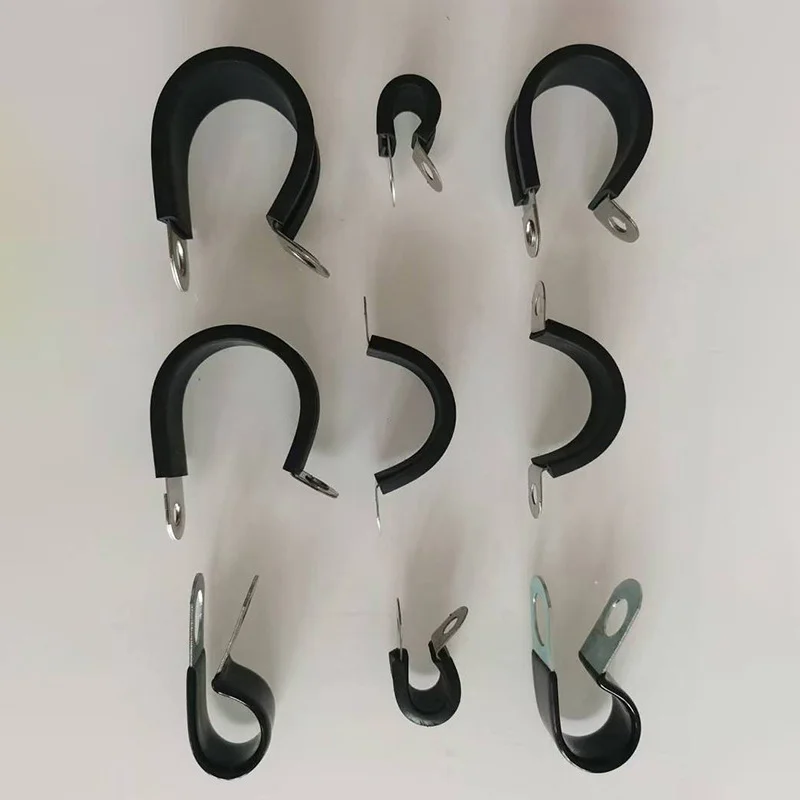 Henggu Rubber Outsourcing Galvanized Iron Customizable Tape Hose Clamp Use for Pipe Trade Price
