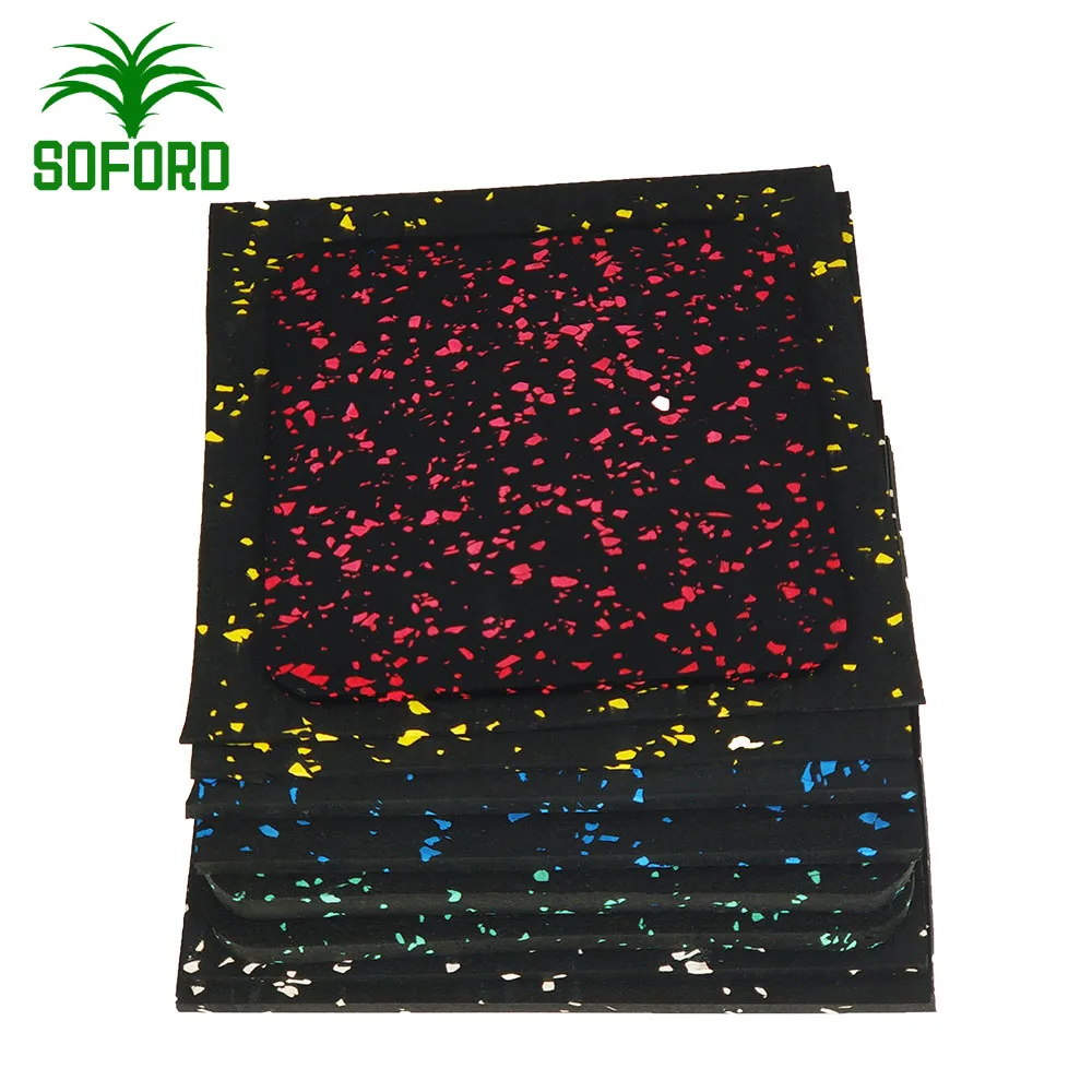 Durable EPDM Gym Rubber Mat Flooring Roll for Gymnastics Factory Price Protective Rubber Mat for Fitness and Gym