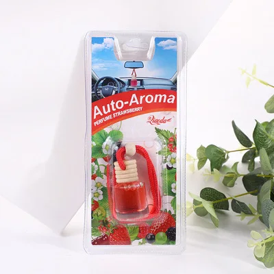 Best sell hanging glass bottle car air freshener essential oil air freshener car scent fragrance glass bottle air freshener