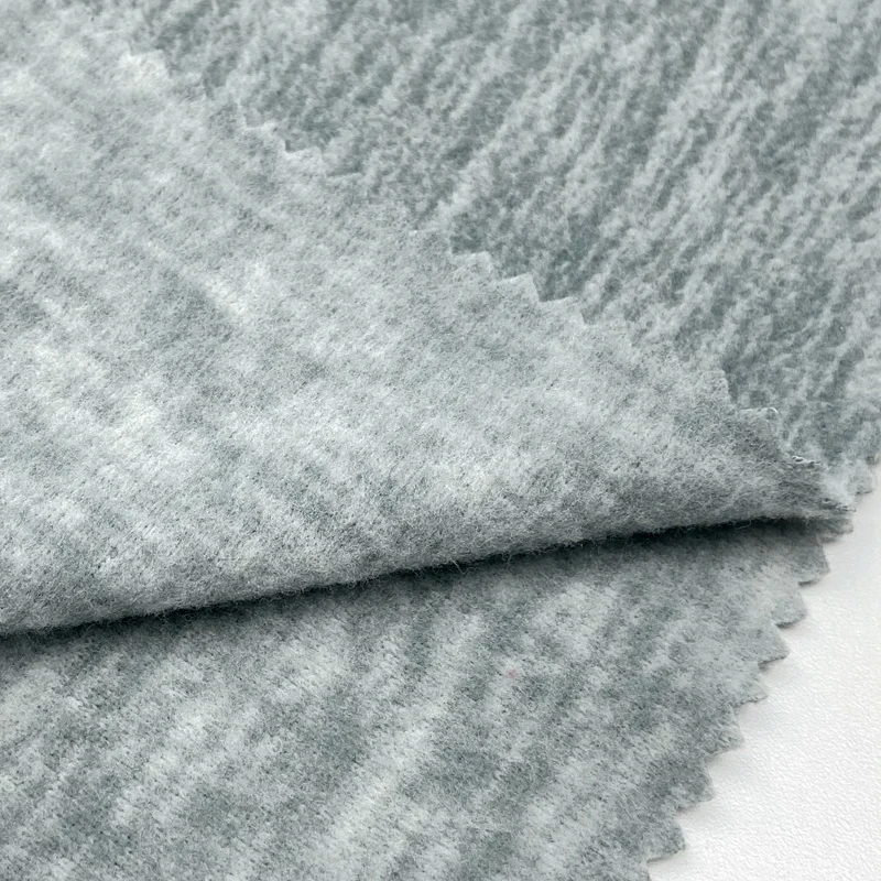 New style winter jacket 100% polyester dark color 260GSM knitting cationic polar fleece fabric