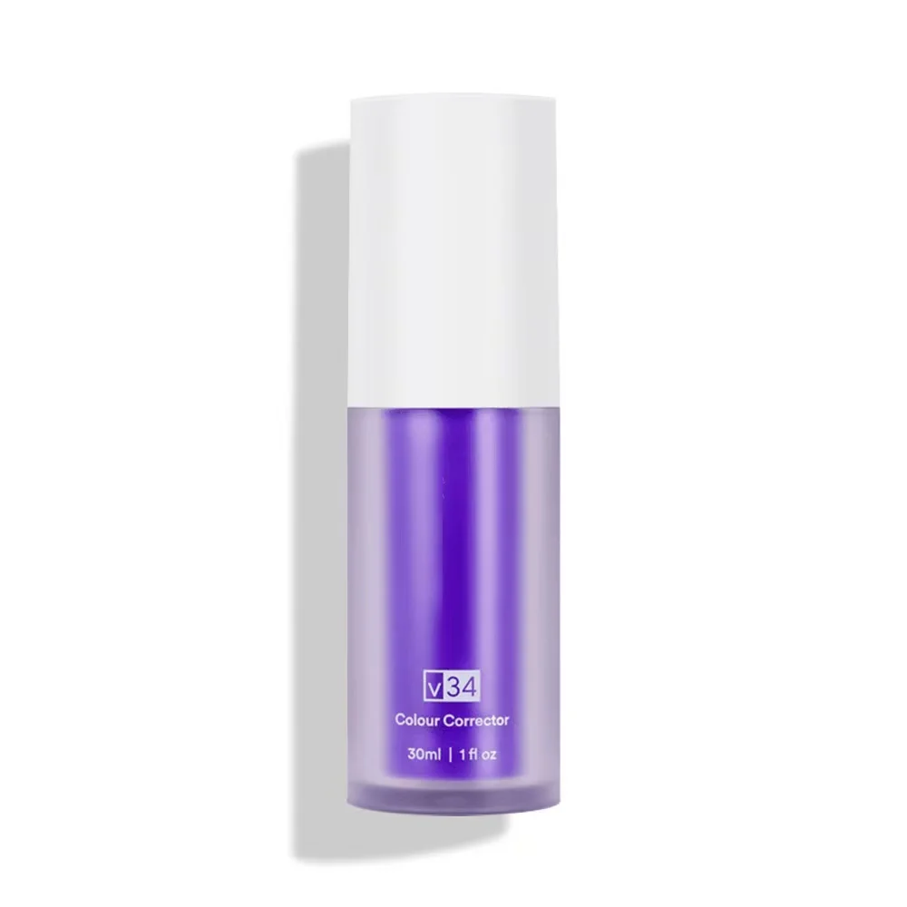 V34 Purple Toothpaste whitening Teeth Whitening Kits Color Corrector Toothpaste Color Corrector for Teeth whitening