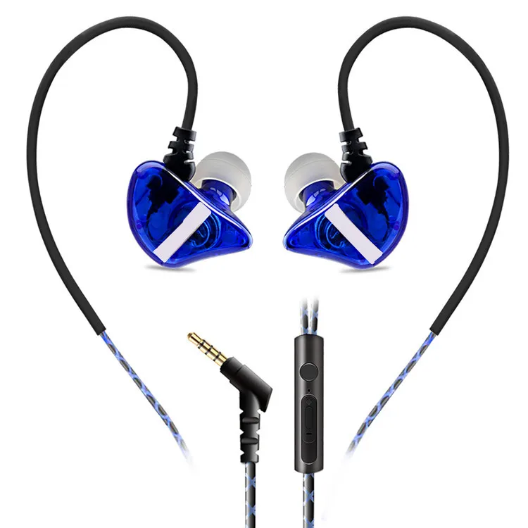 Universal high quality in-ear noise reduction strong stereo earphone