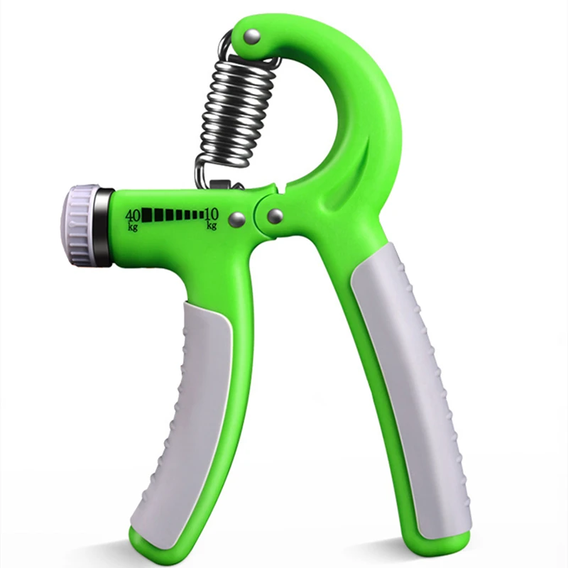 Hand Gripper Counting 5-60kg Fitness Strengthener Grips Wrist Trainer Heavy Adjustable Handgrip