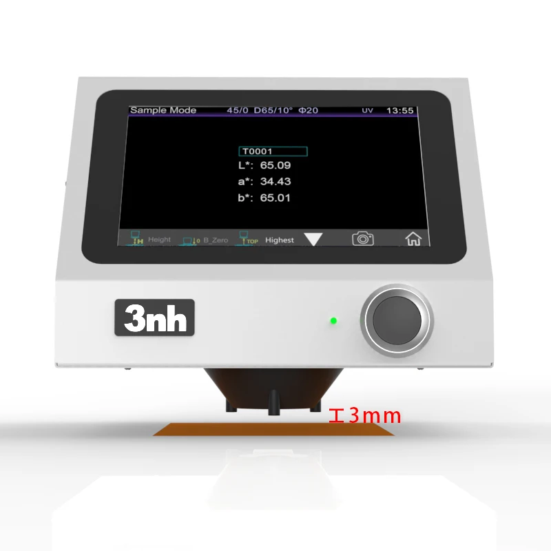 YL4568L color measuring instrument adopts the 45/0  Online Benchtop Spectrophotometer  for cosmetics, fruits and vegetables