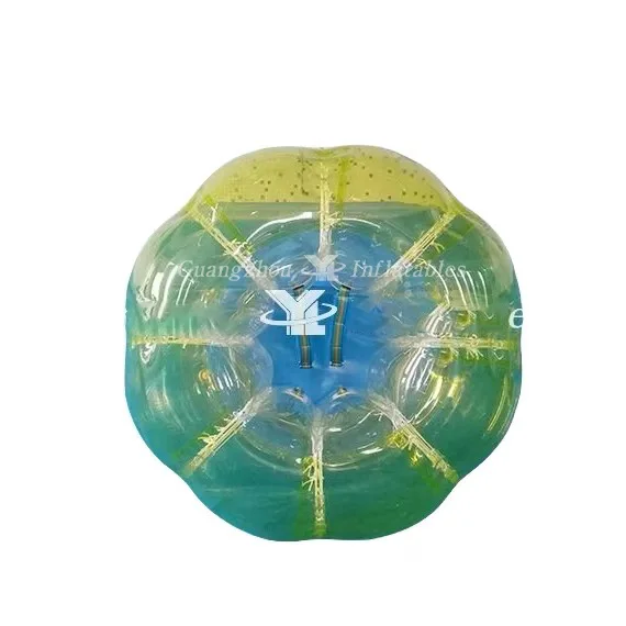 Full-Color Yellow TPU Bubble Soccer Bubble Ball Body Zorbing