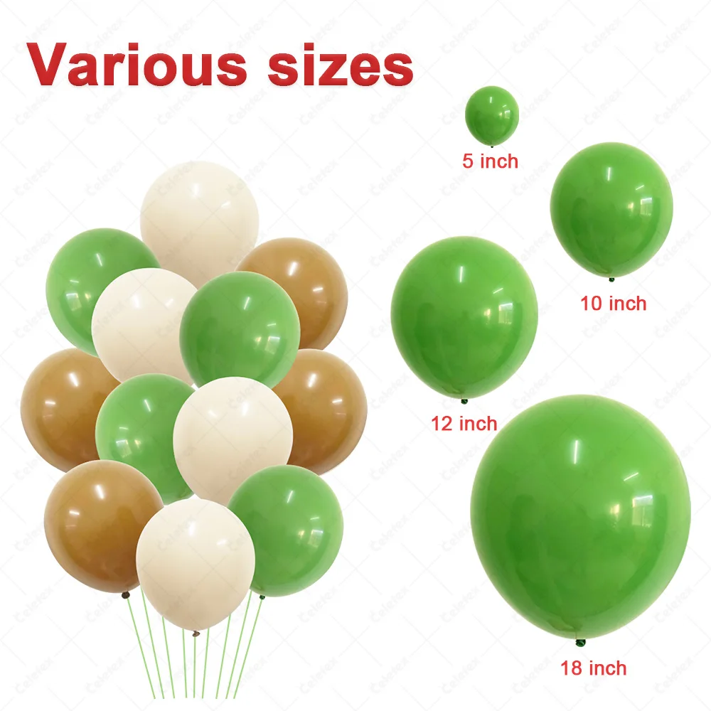 12 inches Rainbow Vintage Sand White Coffee Brown Orange Apricot Colorful Globos Latex Matte Retro Balloon Party Latex Balloons