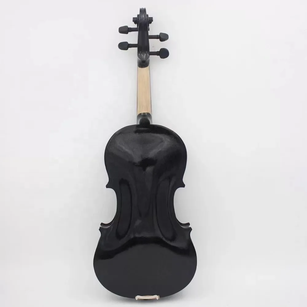 2 Years Warranty Ebony Case Handmade Flamed Maple Violin