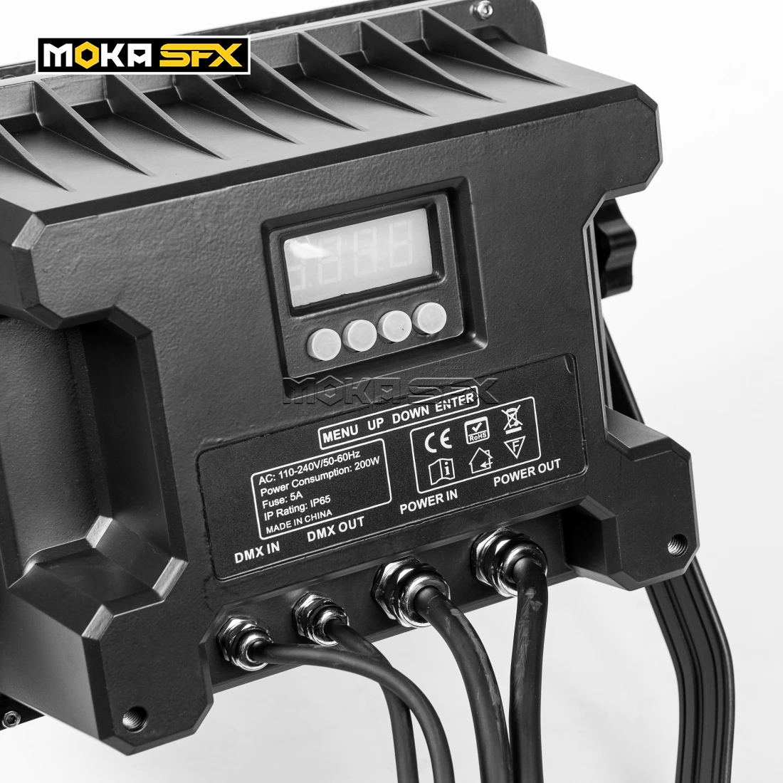 Outdoor Led Lights Square Waterproof 20x18W RGBWA/UV 6 In 1 Led Par IP65 300W Stage Lights For Garden, KTV Room