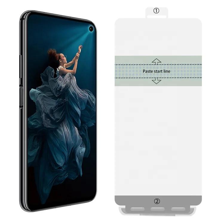 Factory Direct OEM Full Screen Cover Self Healing TPU Screen Protector for Huawei Honor 20 pro