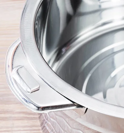 3/4/5 piece set of stainless steel fresh-keeping pots for foreign trade Middle East