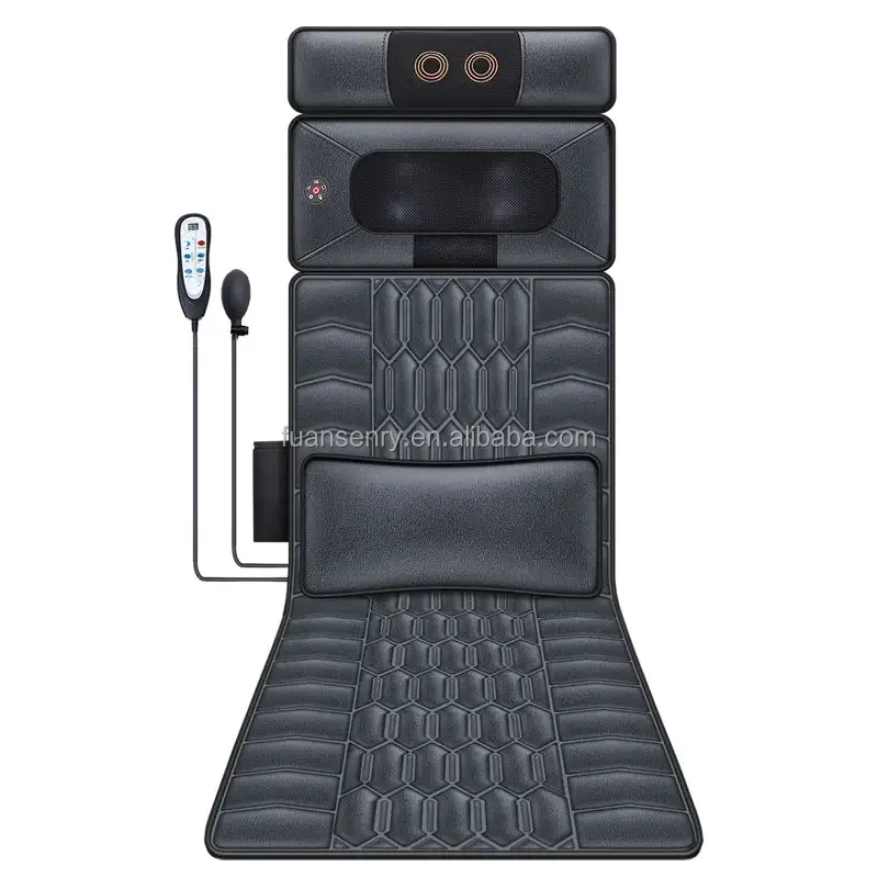Back Neck Problem Solving Products 2023 Massage Products Shiatsu Massage Cushion Mattress Massager Vibrating Mattress