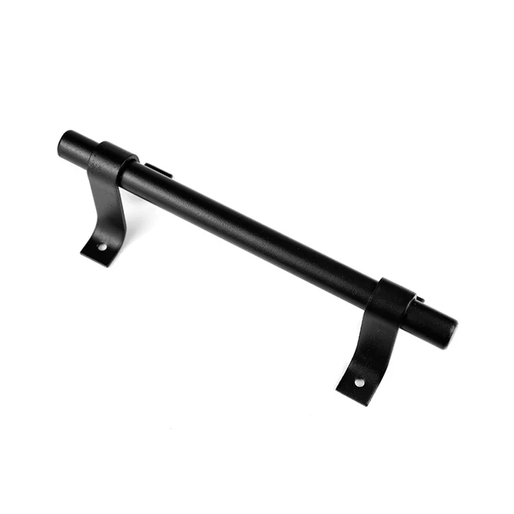 High Standard Black Barn Door Handle Odm Oem Carbon Steel Door Lever Handle