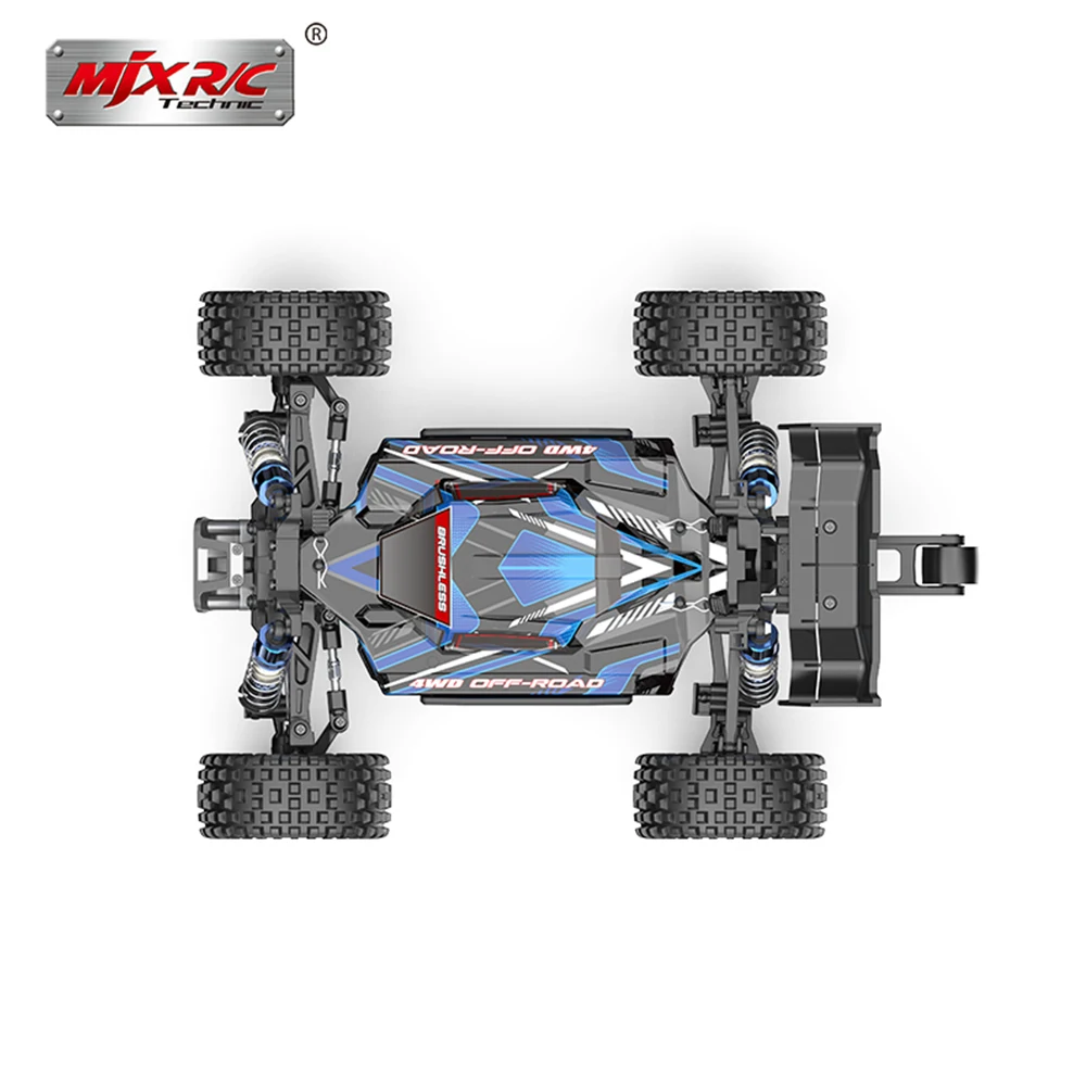 MJX 16207 Hyper Go 1/16 2.4GHz 4X4 62KM/H Brushless Rc Truck High Speed Racing Off-Road Buggy